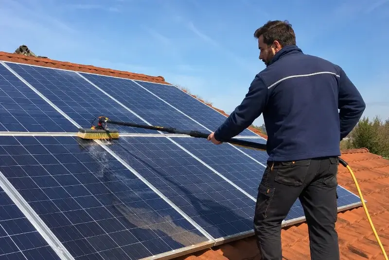 Nettoyage et entretien de panneaux solaires à Val-de-Virieu